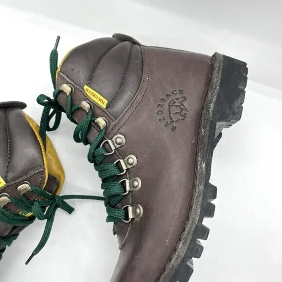 Jim Green Razorback Boots In Brown Men Size 7.5 - Picture 5 of 15